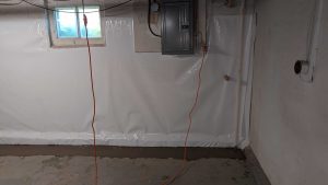 Basement waterproofing