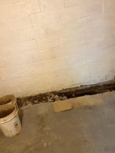 Basement waterproofing